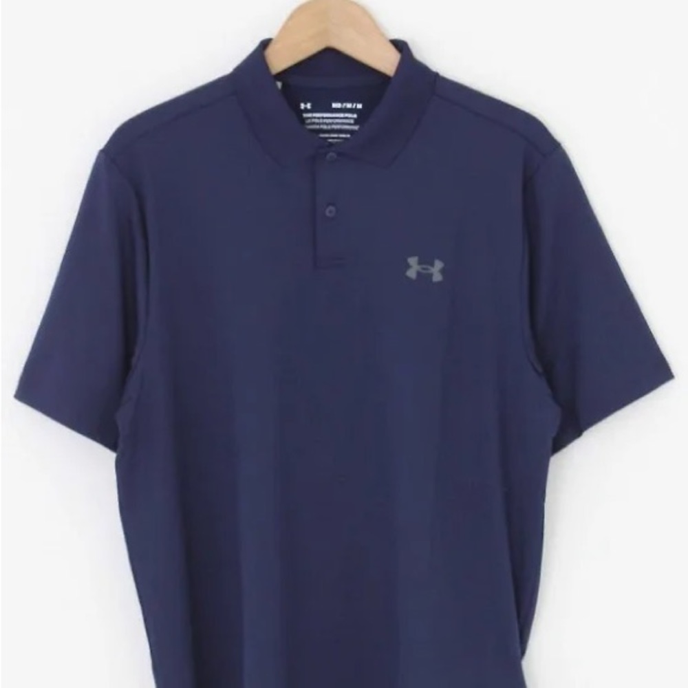 Men’s short sleeve polo size large